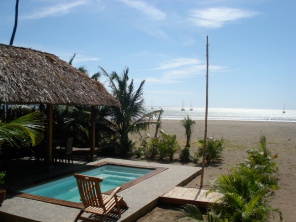 pool from Bambu Beach Club - San Juan del Sur